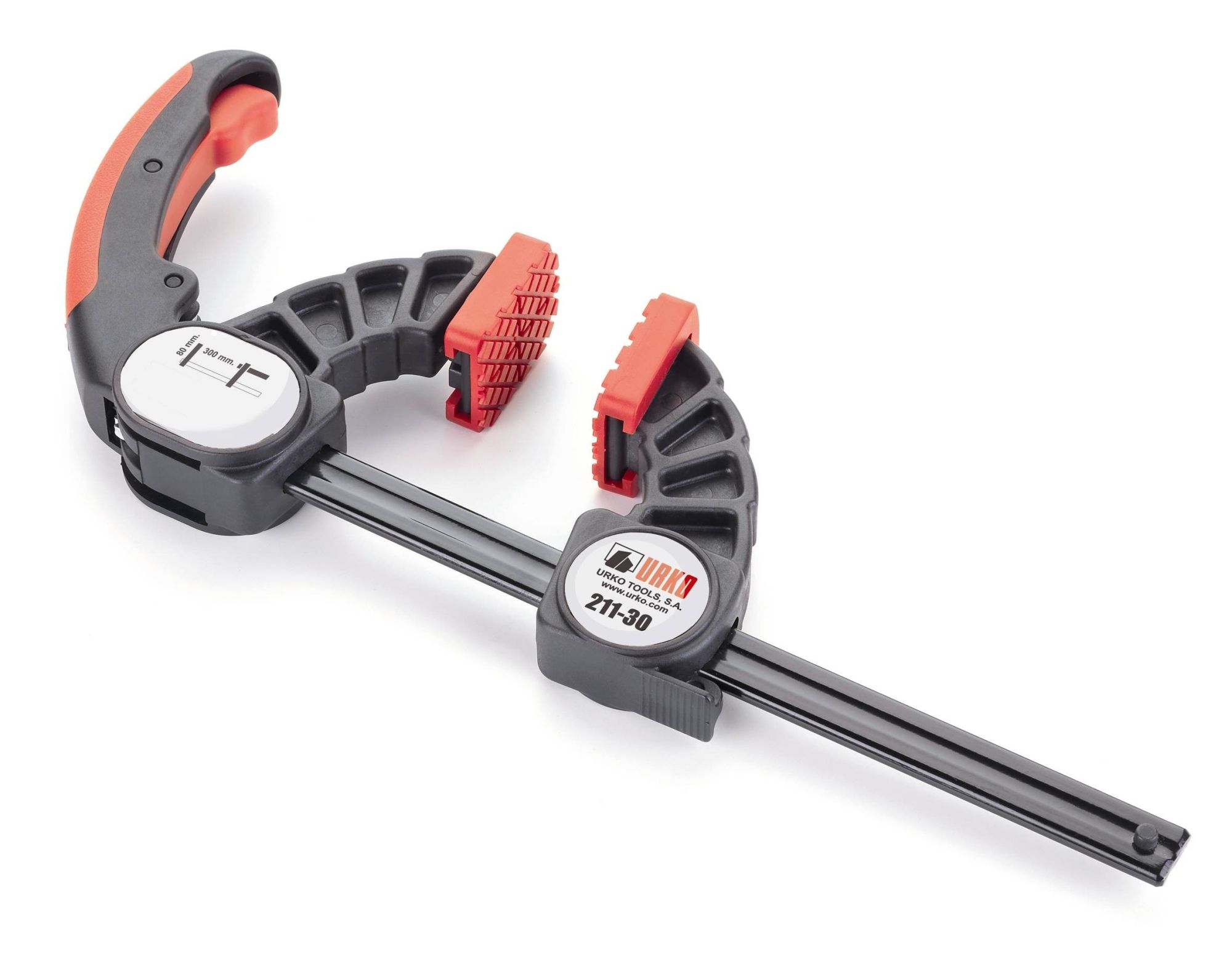 211 Apriete Sargento Rápido Urko Leva - Llanta 20x6 mm. - Alcance 80 mm.